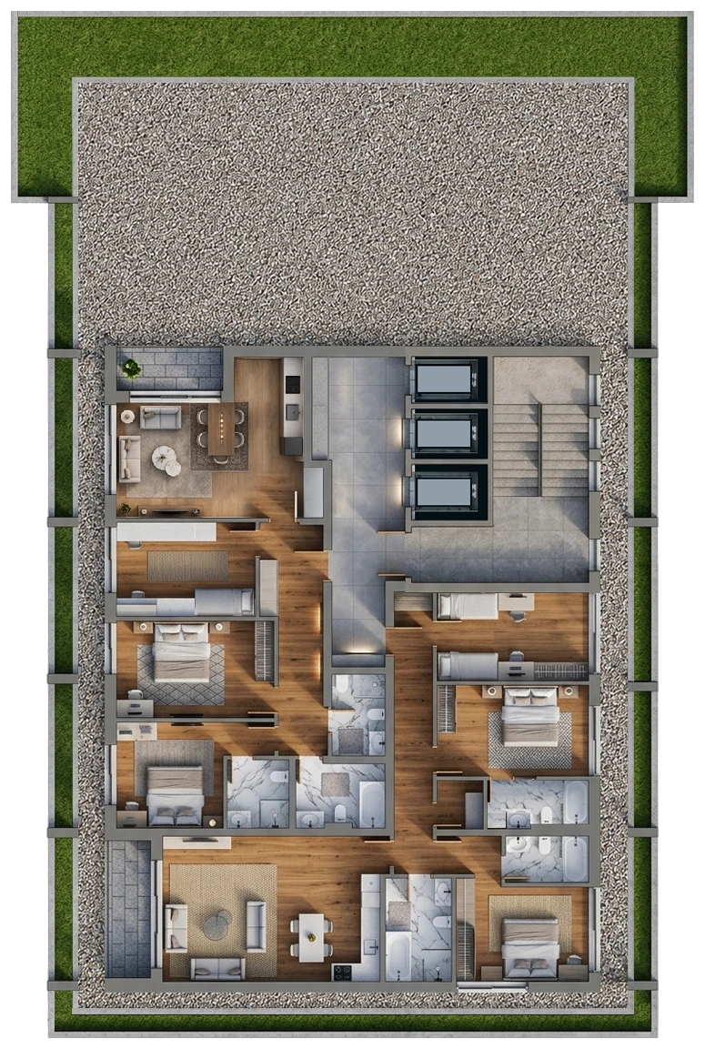 Faro Riva, Floor 4 plan