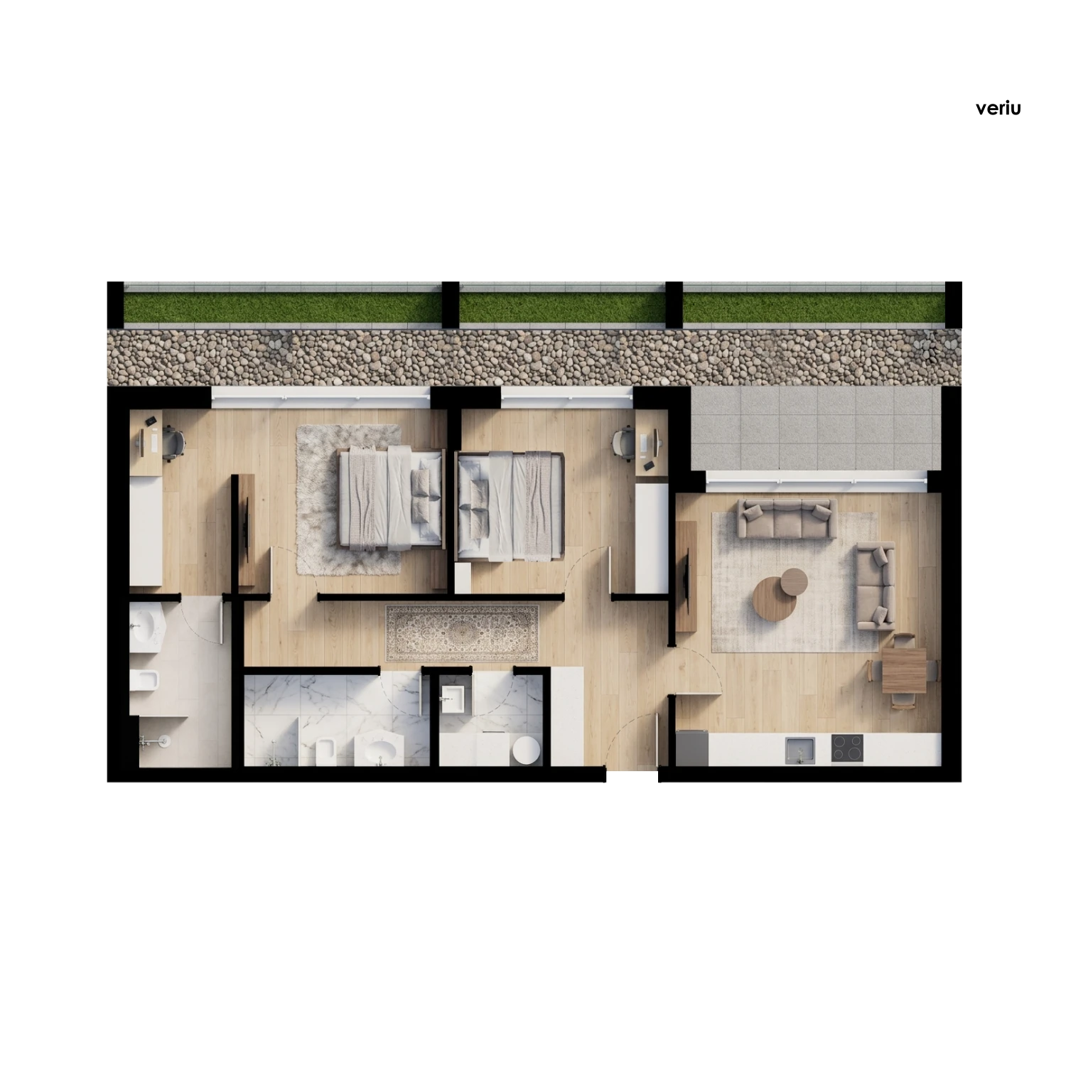 D1-F1-U1 base plan