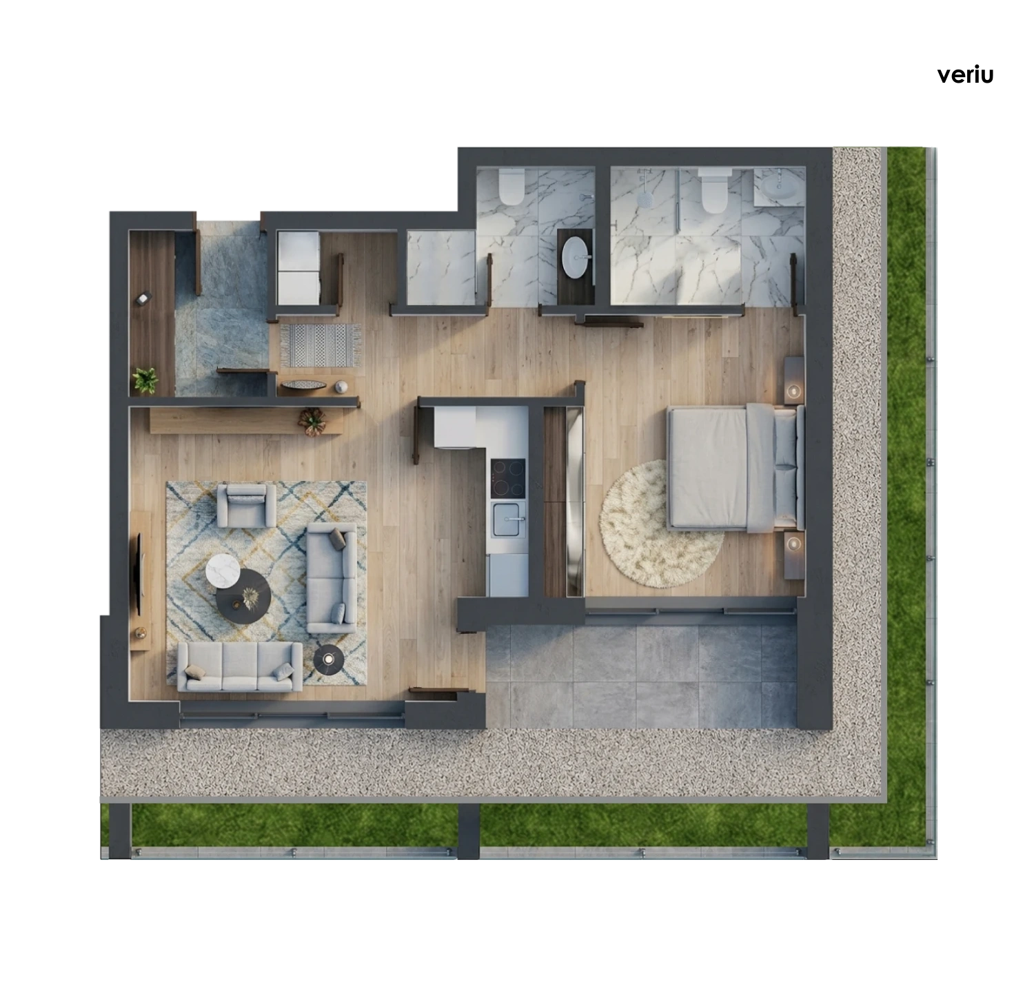 D1-F2-U4 base plan