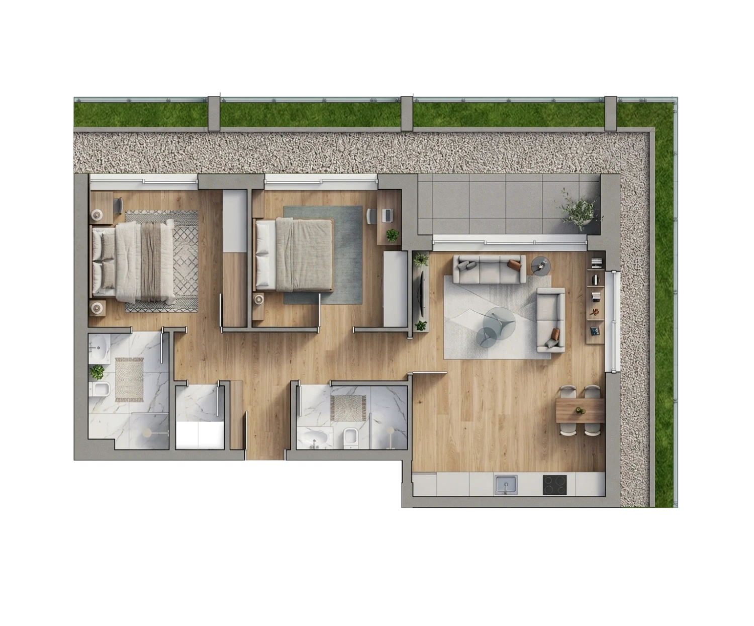 D1-F2-U5 base plan