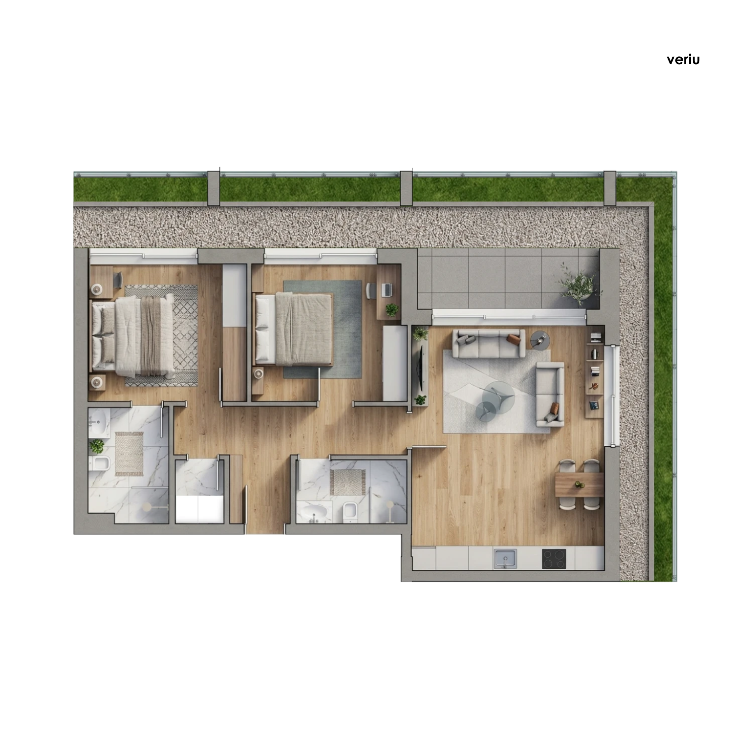 D1-F3-U5 base plan
