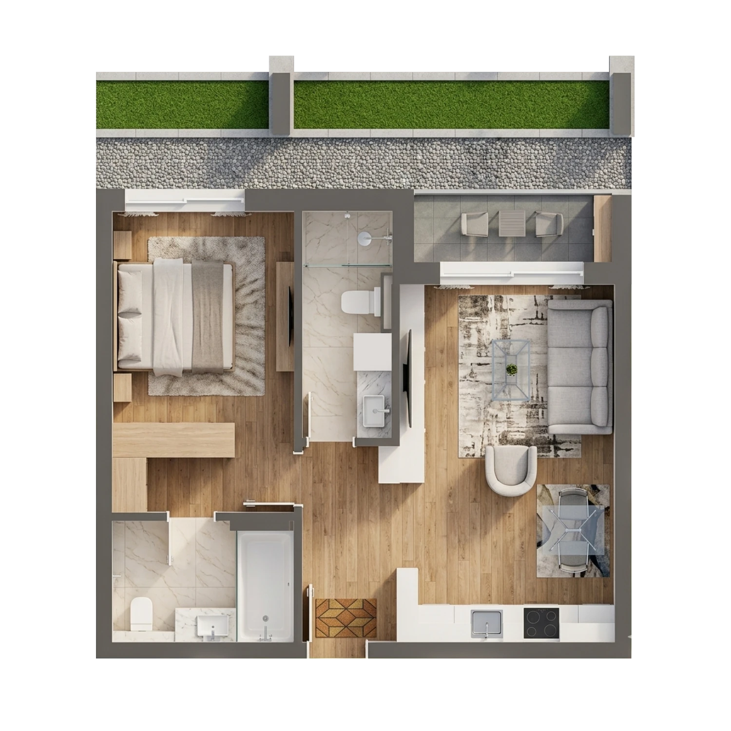 H1A-F1-U14 base plan
