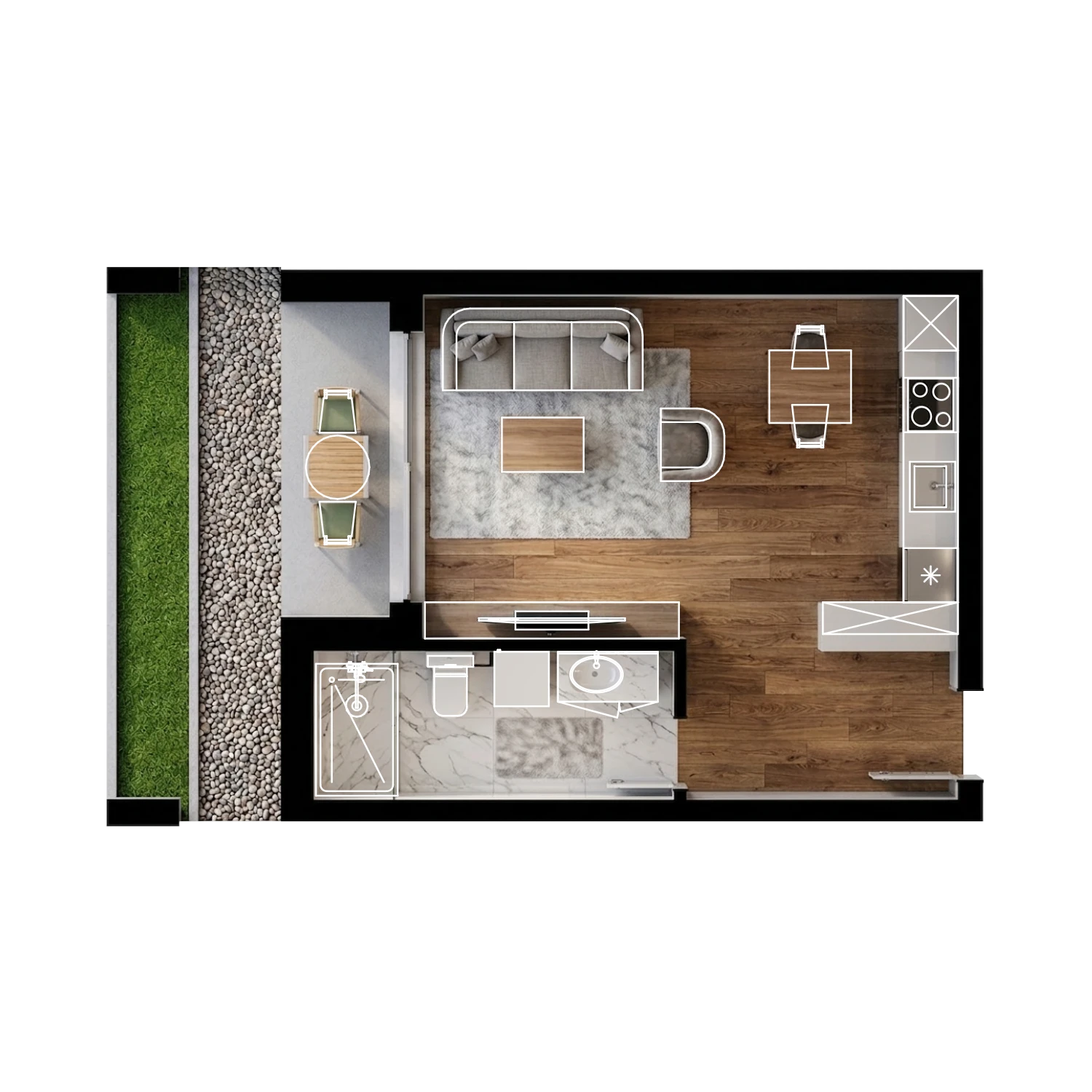 H1A-F1-U4 base plan