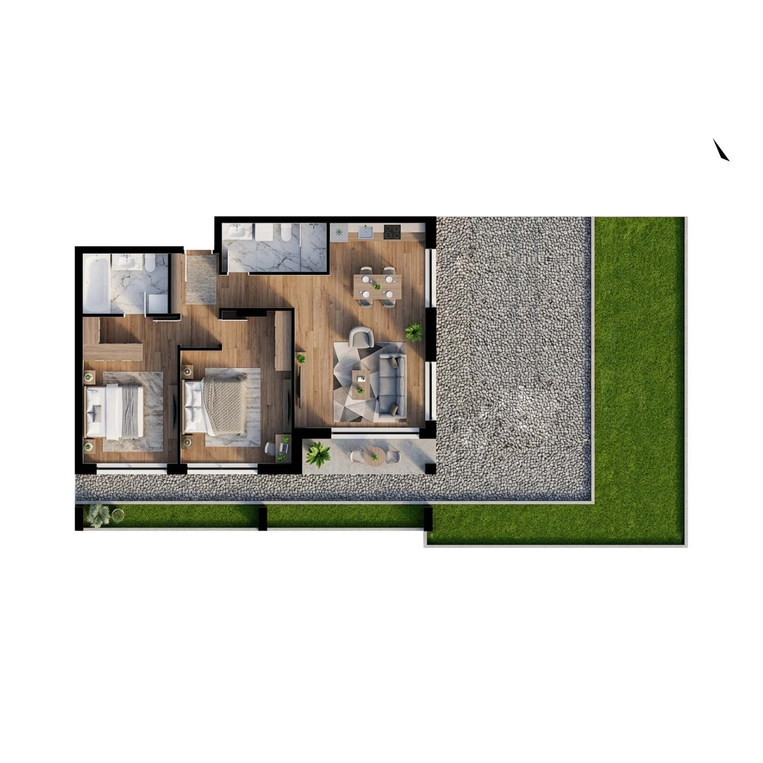 H1A-F2-U15 base plan