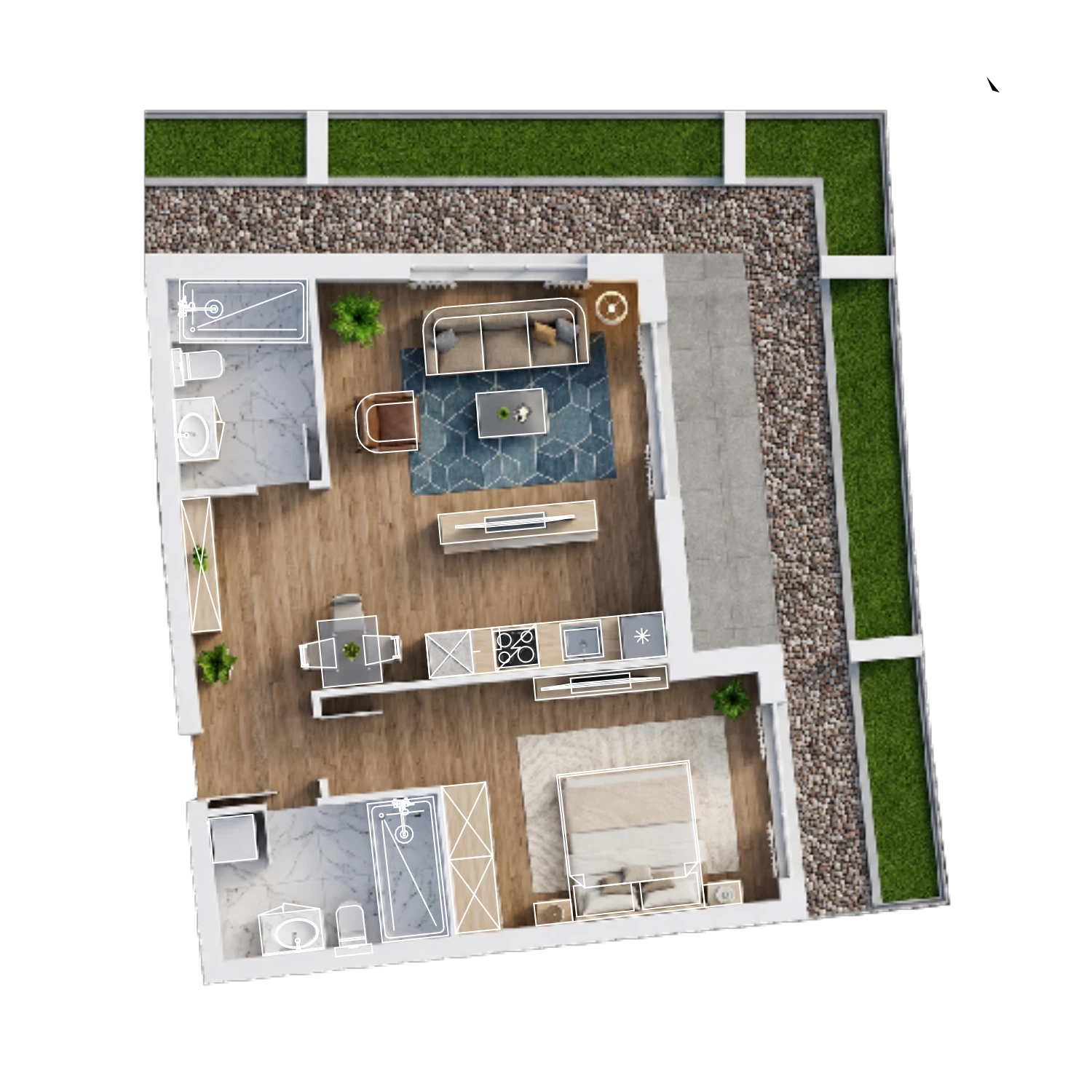 H1B-F2-U10 base plan