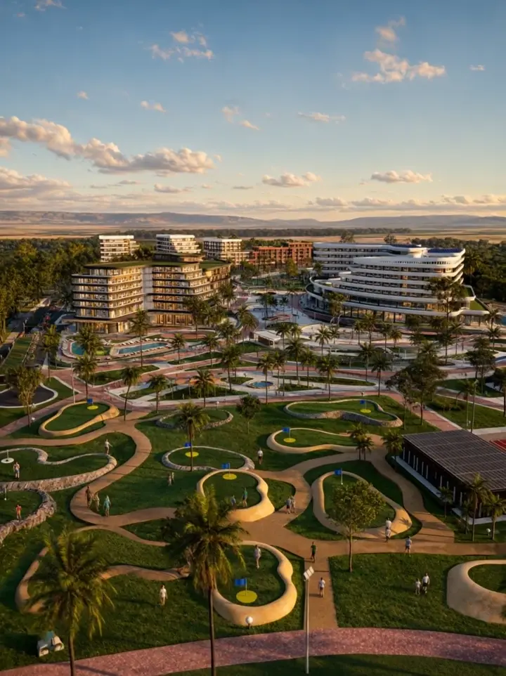 The landscaped heart
